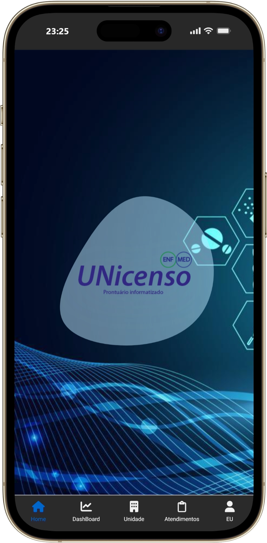 Unicenso no iPhone 14 Pro Max